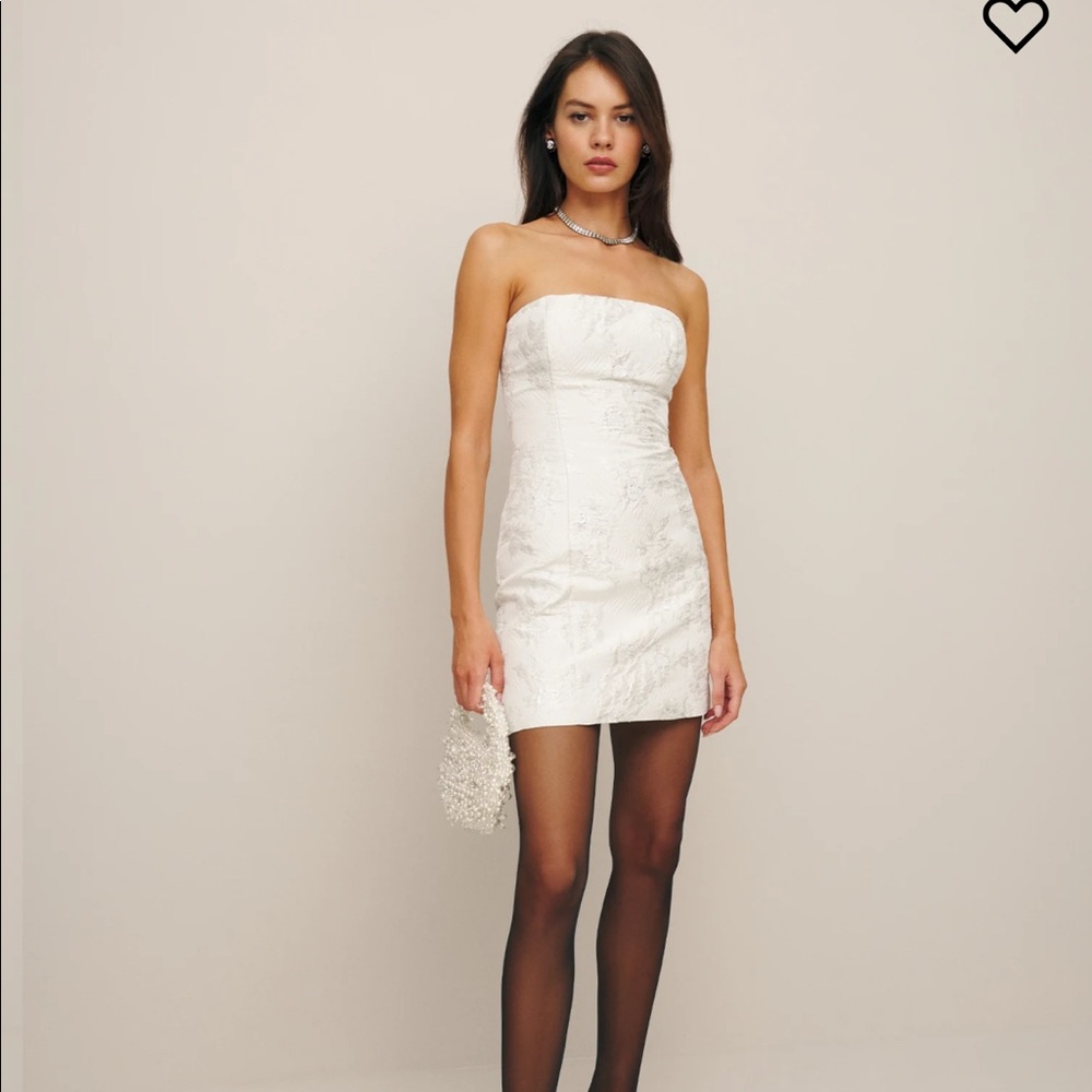 Reformation - Gabby Dress in White
